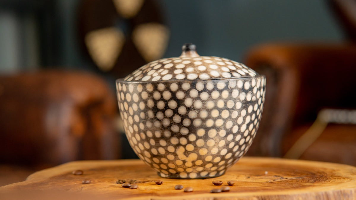 Handmade Ceramic Dish with lid