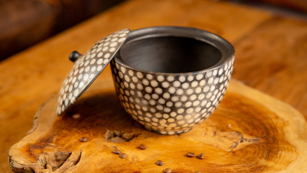 Handmade Ceramic Dish with lid
