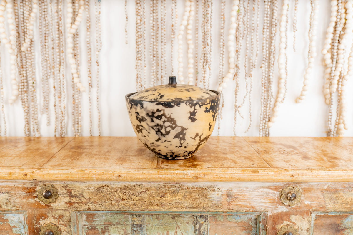 Handmade Ceramic Dish with lid