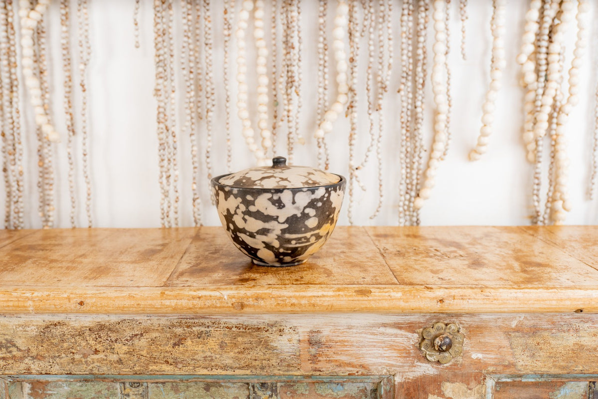 Handmade Ceramic Dish with lid
