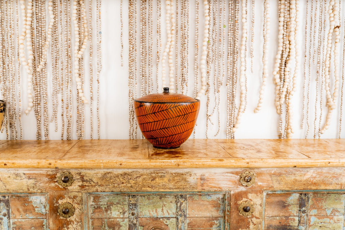 Handmade Ceramic Dish with lid
