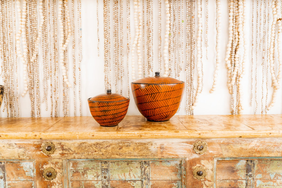 Handmade Ceramic Dish with lid