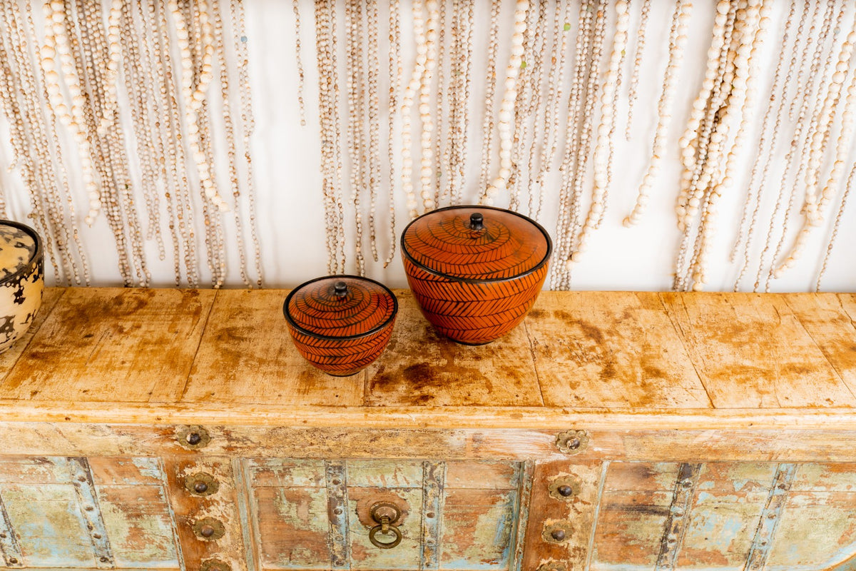 Handmade Ceramic Dish with lid