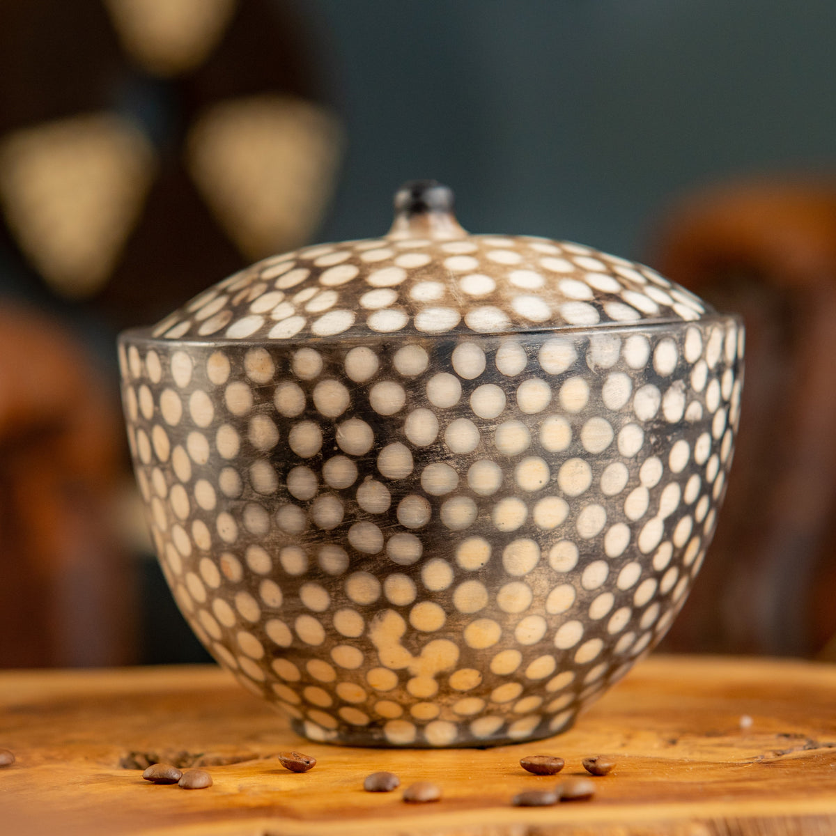 Handmade Ceramic Dish with lid