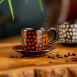 Handmade Ceramic Coffee cup Saucers