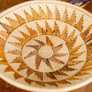 Raffia and Banana fiber Basket Bowls