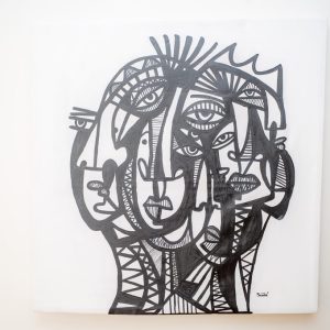 African Beauty Abstract