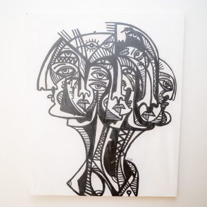 African Beauty Abstract