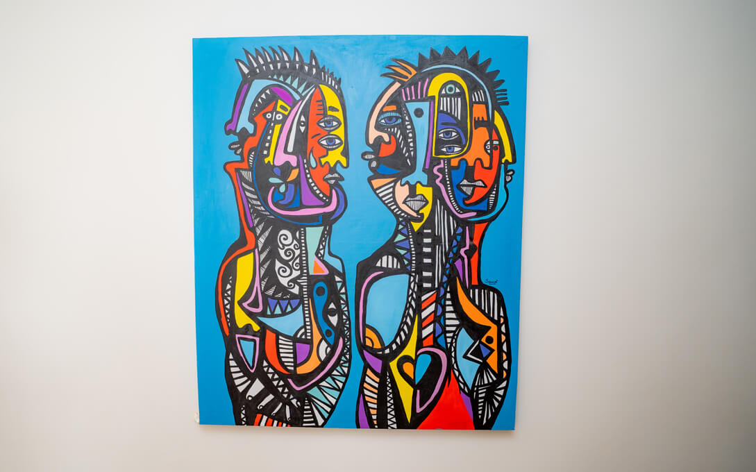 African Beauty Abstract H