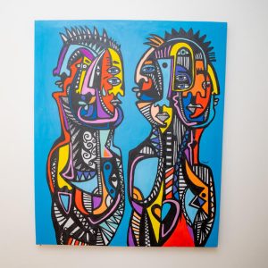 African Beauty Abstract