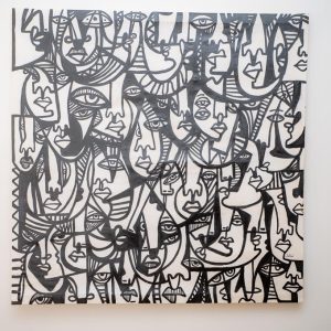 African Beauty Abstract