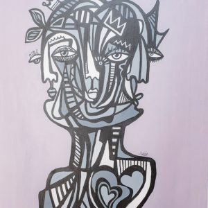 African Beauty Abstract