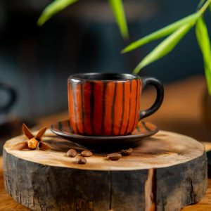 Handmade Ceramic Coffee Cups with Handle