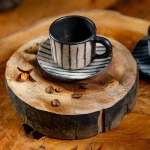 Handmade Ceramic Coffee Cups with Handle