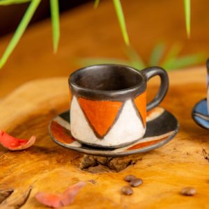Handmade Ceramic Coffee cup Saucers