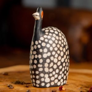 Handmade Ceramic Guinea fowls 3