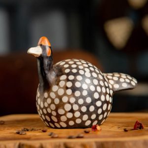Handmade Ceramic Guinea fowls