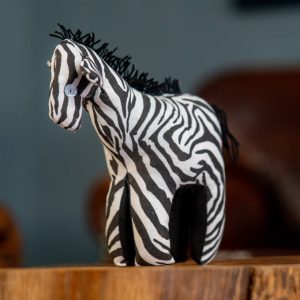 Kitenge stuffed Zebra