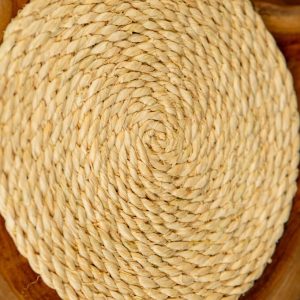 Raffia Table Mat (Natural) – Small