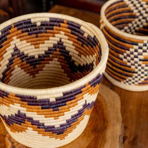 Raffia Toro basket bin