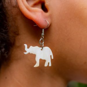 Elephant Horn earring