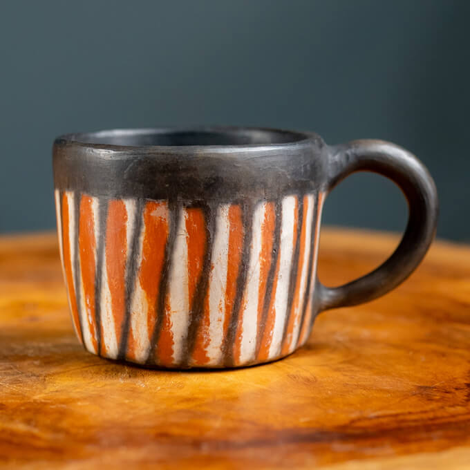Handmade Ceramic Coffee Cups with Handle