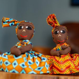 Kitenge stuffed Dolls