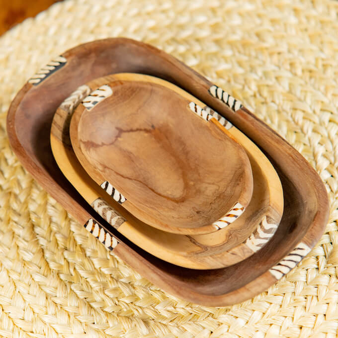 Oval Bowls - Afrotide Crafts