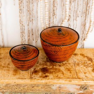 Handmade Ceramic Dish with lid
